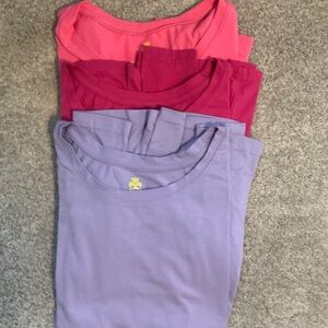 Natural Uniforms Underscrub Cotton Crewneck Tee - Lavender, Pink & Magenta